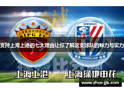 支持上海上港的七大理由让你了解这支球队的魅力与实力